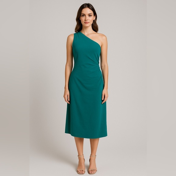Victoria's Secret Dresses & Skirts - Victoria's Secret Teal One Shoulder Dress 💙